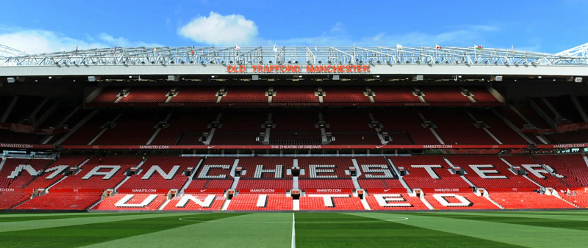 Manchester United hospitality at Old Trafford